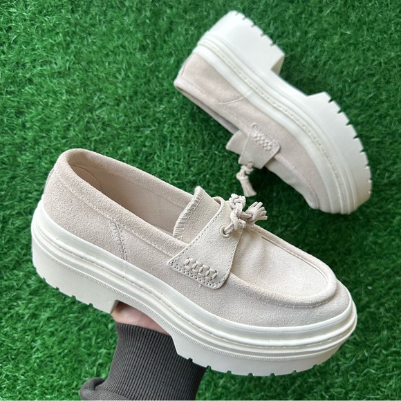 Converse Chuck Taylor All Star Lugged Heel Loafer Ox Light Dune - Picture 8 of 13